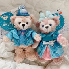 ディズニーシー 25周年 ダッフィー シェリーメイ ぬいぐるみバッジ