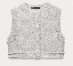 専用出品mina様　ZARA ツイードトップス