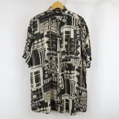 old stussy ステューシー 総柄 ポロシャツ - メルカリ