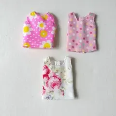 ブライス、リカちゃんサイズトップス３点セットのサムネイル