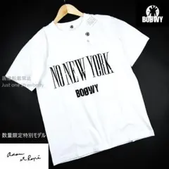 【数量限定特別モデル】BOOWY NO NEW YORK Tシャツ 白 Mのサムネイル
