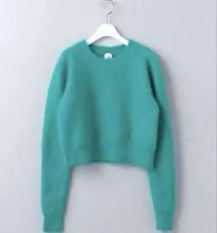 <サンプル品> 6(ROKU)MOHAIR CREW NECK PULLOVER