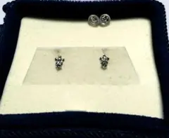 *期間限定出品　K14WG のピアス（刻印あり)