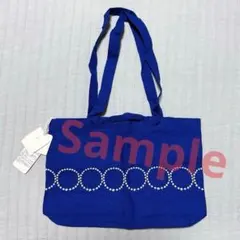 ☆新品☆mina perhonen☆2way☆トートバッグ☆タンバリン☆ブルー☆