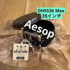 35インチ VINTAGE WORKS DH5536 Max フランネル 黒のサムネイル