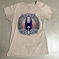 海外公式 千と千尋の神隠し Tシャツ L ピンク カオナシ ジブリ アニメのサムネイル