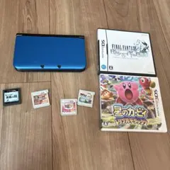 【動作確認済み】ニンテンドー3DS LL本体　ブルー　ソフト付き