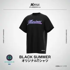 CHIBA LOTTE MARINES BLACK SUMMER Tシャツ