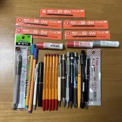シャーペン ボールペン マーカー のり 大量セット まとめて 筆記具