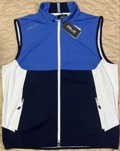 ★新品タグ付★RLX Ralph Lauren ゴルフ用ジップアップベスト