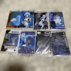 エヴァンゲリオン 綾波レイ ウエハース カード 8枚セット