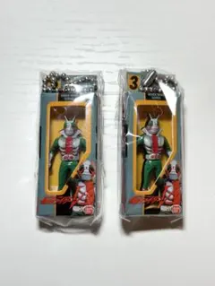 仮面ライダー ソフビパッケージチャーム V3 2個セット
