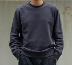 10YC ライトヘビースウェットシャツ チャコールグレー　XS