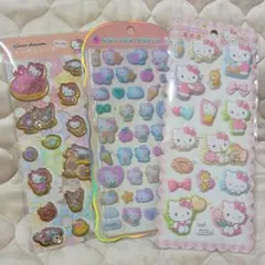 キャンディシール コットンパフィ もちもちマシュマロシール ハローキティ セット