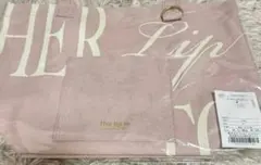 Her lip to HLT DAILY LOGO TOTE rose - メルカリ