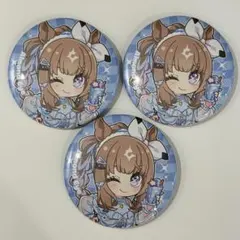 ウマ娘　アーモンドアイ　缶バッジ　7種セット アーモンドアイ ウマ娘 韓国 缶バッジ 7個 - メルカリ