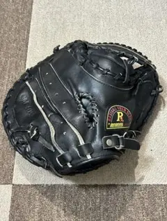 USED中古Mitsuwa Tiger 少年用軟式 キャッチャーミット ブラック