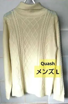 Quash ケーブル編みセーター