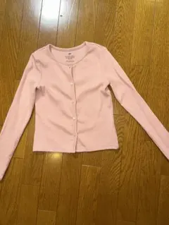 H&M、ピンク 、カーディガン、130〜140