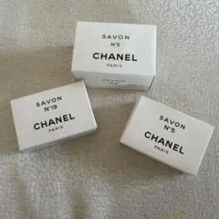 CHANEL SAVON N°5 & N°19 セット