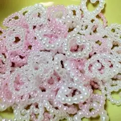 【即購入不可】　ネイルパーツ　サブ　ハート　パールハート