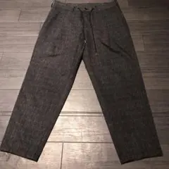 JOSEPH ジョゼフ　ダークグレー　高機能　ナイロン　テーパードパンツ　高品質のサムネイル