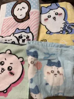 ちいかわ　タオル　4枚セット