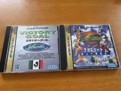 セガサターンソフト　ビクトリーゴール デカスリート 2本セット