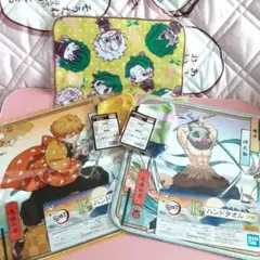 鬼滅の刃一番くじ(ハンドタオル&マスク)セット