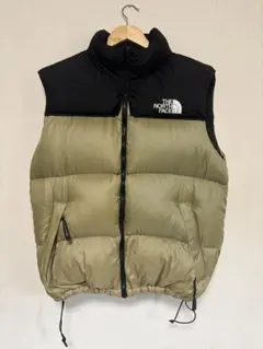 【黒タグ】Eddie Bauer ダウンベスト グリーン ベージュ L柴田ひかり 黒タグ】Eddie Bauer ダウンベスト グリーン ベージュ L柴田ひかり