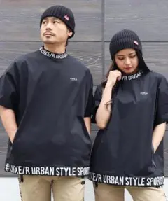 新品 ラグジュゴルフ 男女兼用 ストレッチ半袖プルオーバー(X L