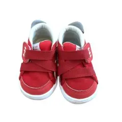 【IFME】イフミー ベビーシューズ スニーカー 赤 男の子 女の子 12cm
