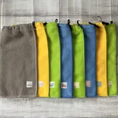 おりこうタオル おりこうエプロン ゴム紐タイプ(働く車) 一重 8枚セット