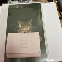 My Melody ピンク 二つ折り財布