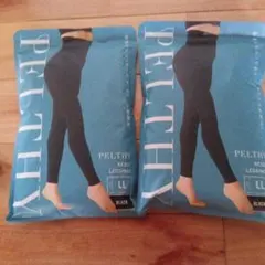 PELTHY 骨盤ケアレギンス LLサイズ ブラック