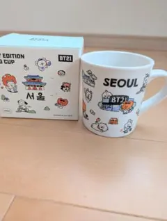 【新品】BT21 ソウル限定 マグカップ SEOUL EDITIOのサムネイル