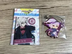 アイナナ 九条天 スクエア缶バッジ ラバーストラップ