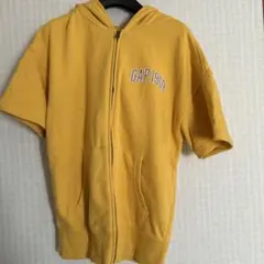 GAP ジップアップパーカー イエロー