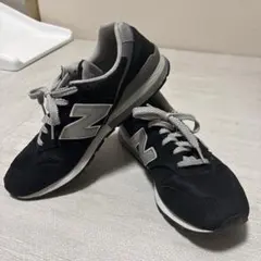 New Balance 996 ブラック/グレー スニーカー