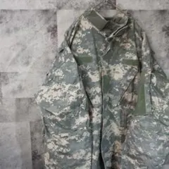 米軍実物00sACUデジタルカモ迷彩ミリタリージャケットMRグレー　C22,4a