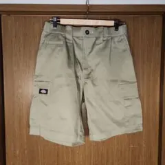 Dickies ベージュ カーゴショートパンツ