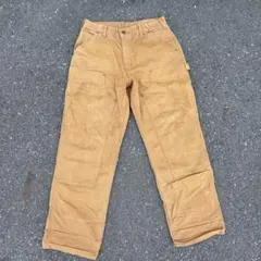 【雰囲気抜群】Carhartt USA製 ダブルニー ペインターパンツ