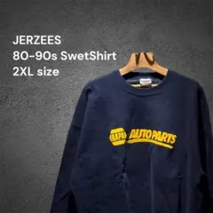 ☆JERZEES☆スウェット ビッグシルエット ネイビー 2XL クルーネック