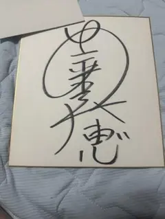 安室奈美恵 直筆　サイン色紙　引退 Amazon.co.jp: 安室奈美恵さん 直筆サイン色紙 フレーム : ホビー