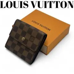 ️⭕️値下げ 美品 LOUIS VUITTON ダミエ財布 Wホック 2025年最新】ルイヴィトン ダミエ 財布 Wホックの人気アイテム - メルカリ