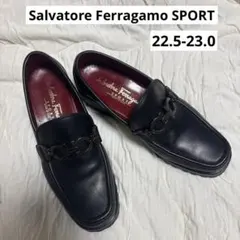 Salvatore Ferragamo SPORT ローファー 黒のサムネイル