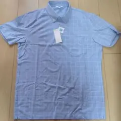 ユニクロ　ドライシャツカラー　ポロシャツ　半袖　メンズXL