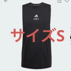 adidas LES MILLS グラフィック タンクトップ　サイズS