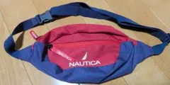 NAUTICA ボディバッグ レッド/ネイビー