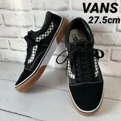 【美品】VANS Old Skool V36CL+ BLOCK 黒 27.5cm